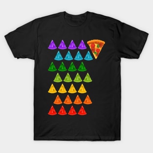 Pizza raimbow T-Shirt